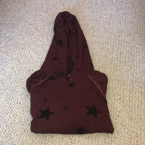 Maroon hoodie